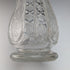 1915 British antique cut glass large vase with pure silver decoration Walker&Hall